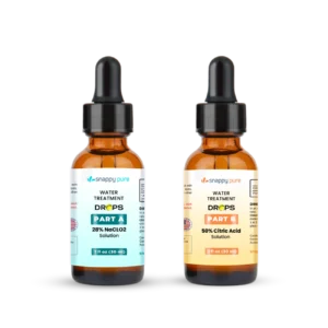 1 oz WPS Chlorine Dioxide Kit with Citric Acid 50% and Sodium Chlorite 22.4% (in Glass Bottle)