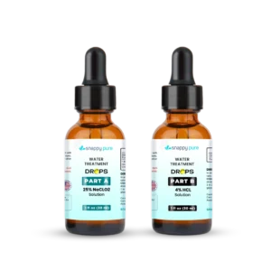 WPS Chlorine Dioxide Kit with HCL 4% and Sodium Chlorite 25% (in 1 oz Glass Bottle)