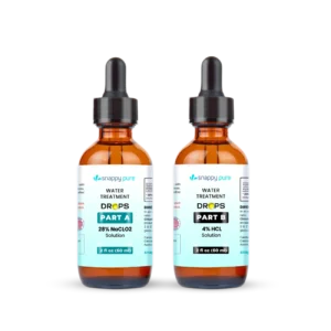 WPS Chlorine Dioxide Kit with HCL 4% and Sodium Chlorite 22.4% (in 2 oz Glass Bottle)