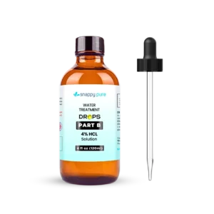 4 oz HCL Hydrochloric Solution 4% (Part B Water Treatment Kit