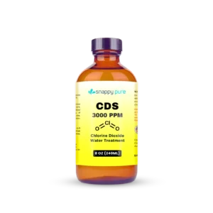 CDS Chlorine Dioxide 3000 PPM (8oz in Glass)