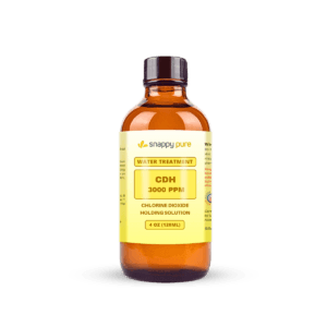 Chlorine Dioxide Holding Solution (4 oz in Glass)